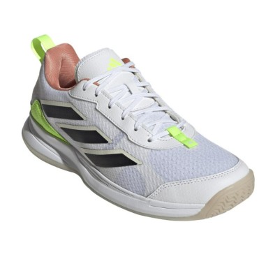 Chaussures ADIDAS Femme AVAFLASH Indoor Blanc /...