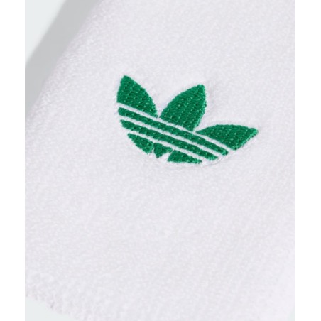 Poignet Eponge ADIDAS Tennis WB L Blanc / Vert AH 2025