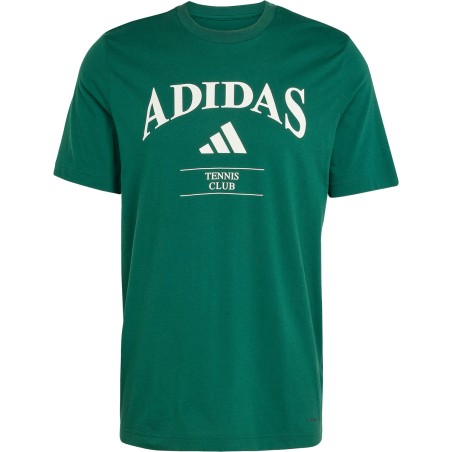 T-Shirt ADIDAS Homme HERITAGE TNS Vert / Blanc PE 2025