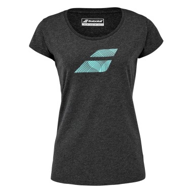 T-Shirt BABOLAT Femme EXERCISE FLAG Gris PE 23