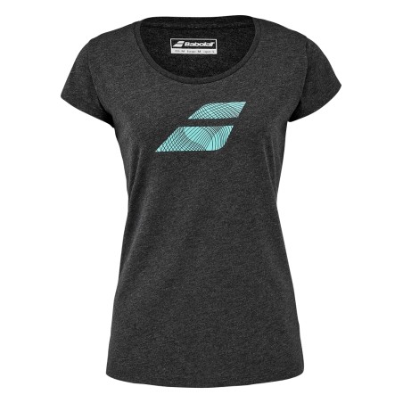 T-Shirt BABOLAT Femme EXERCISE FLAG Gris PE 23