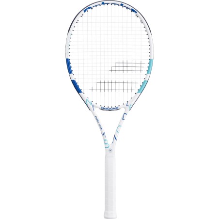 Raquette BABOLAT EVOKE TEAM WIMBLEDON (270g) Blanc / Bleu AH 2024