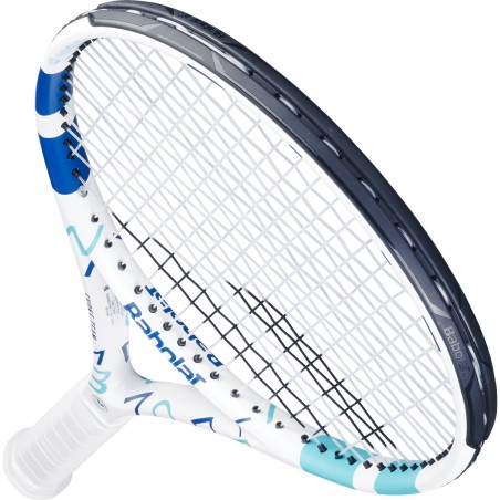Raquette BABOLAT EVOKE TEAM WIMBLEDON (270g) Blanc / Bleu AH 2024