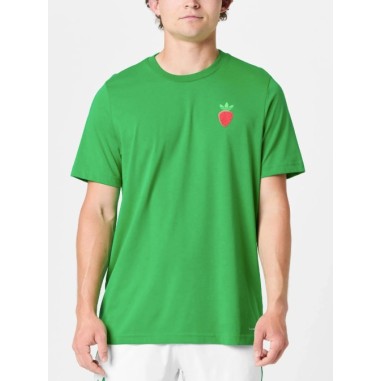 T-Shirt ADIDAS Homme Original "FRAISE" Vert AH...