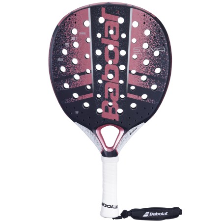 Raquette Padel BABOLAT  STIMA SPIRIT Noir / Rose  (335gr ) 2023