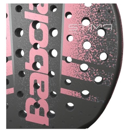 Raquette Padel BABOLAT  STIMA SPIRIT Noir / Rose  (335gr ) 2023