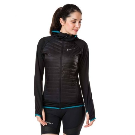 Veste Doudoune Running RAIDLIGHT Femme Activ Hybrid Noir AH 2019