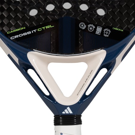Raquette Padel ADIDAS CROSS IT CTRL (370g) Bleu / Blanc / Noir 2025