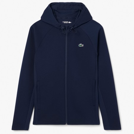 Veste à capuche zippée LACOSTE Homme SPORT Marine 2025