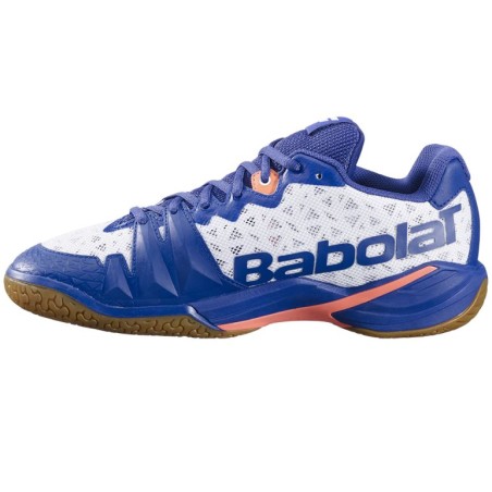 Chaussures BABOLAT Homme SHADOW 4 Indoor Blanc / Bleu 2025