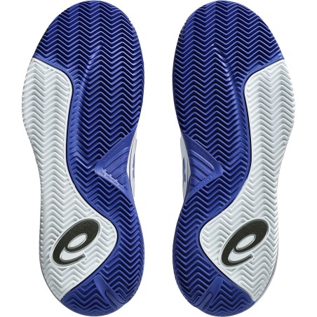 Chaussures ASICS Homme GEL-RESOLUTION X Terre Battue Blanc / Bleu AH 2025