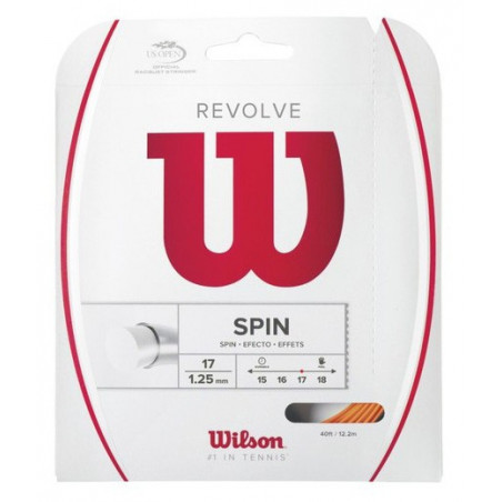 Cordage WILSON Revolve Or Orange 17 / 1.25mm (12m)