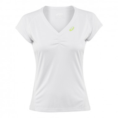 T-Shirt ASICS Femme Break Blanc PE 2014