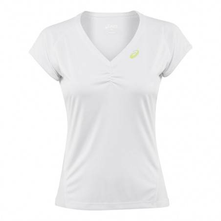 T-Shirt ASICS Femme Break Blanc PE 2014