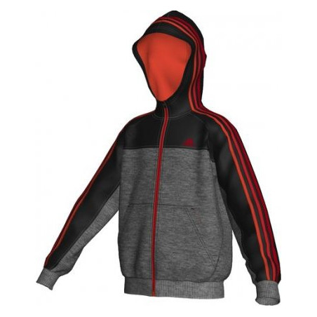 Veste ADIDAS Garçon Essential 3S FZ HOOD