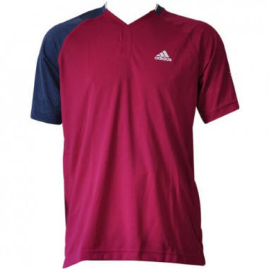 T-Shirt ADIDAS Garçon Boys Edge Pourpre / Bleu