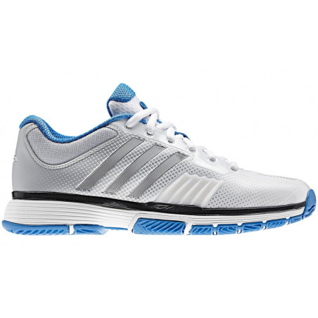 Chaussure ADIDAS Femme adipower Barricade W Blanc / Argent / Bleu