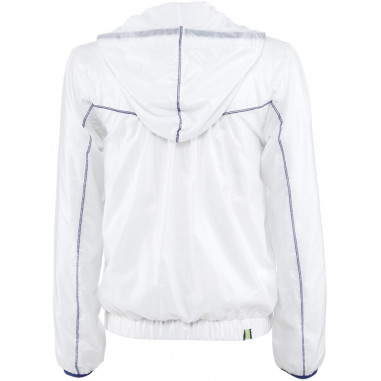 Veste à capuche WILSON Femme Buster Jacket Blanc