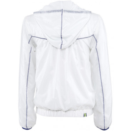 Veste à capuche WILSON Femme Buster Jacket Blanc