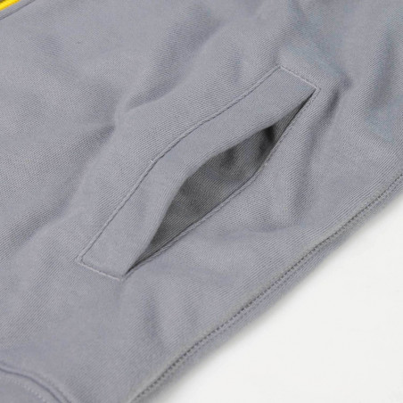 Veste à capuche ADIDAS Femme Grise / Jaune