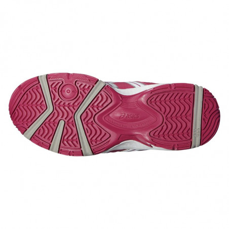 Chaussure ASICS Junior Gel-Résolution 5 Blanc / Fuchsia