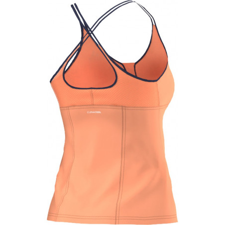 Débardeur ADIDAS Femme Premium Tank Orange / Bleu PE 2015