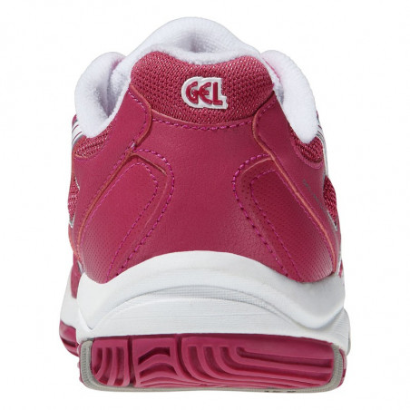 Chaussure ASICS Junior Gel-Résolution 5 Blanc / Fuchsia