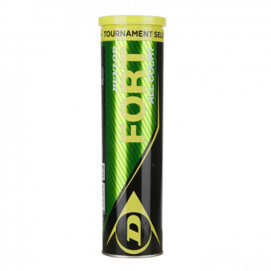 Tube de 4 balles DUNLOP Fort All Court...