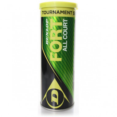 Tube de 3 balles DUNLOP Fort All Court...