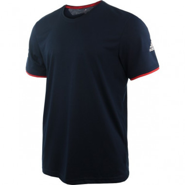 T-Shirt ADIDAS Homme Club Tee Navy / Blanc /...