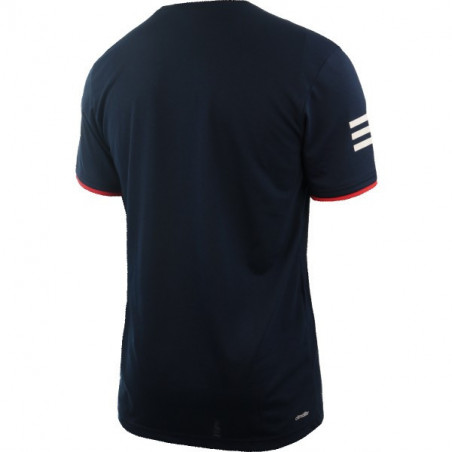 T-Shirt ADIDAS Homme Club Tee Navy / Blanc / Rouge  AH 2016