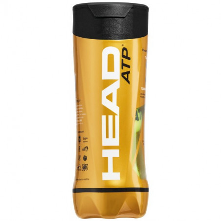 Tube de 3 balles HEAD ATP 2017