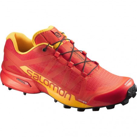 Chaussures Running SALOMON Homme Speedcross Pro 2 Rouge / Orange AH 2017