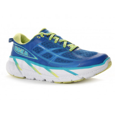 Chaussures Running HOKA Femme Clifton 2 Bleu /...