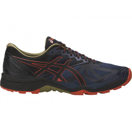 Chaussures Running ASICS Homme GEL-FUJITRABUCO6 Bleu / Orange AH 2017