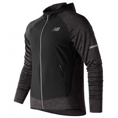 Veste NEW BALANCE Homme NB Heat Run Jkt Noir AH...