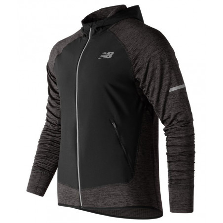Veste Running NEW BALANCE Homme NB Heat Run Jkt Noir AH 2017