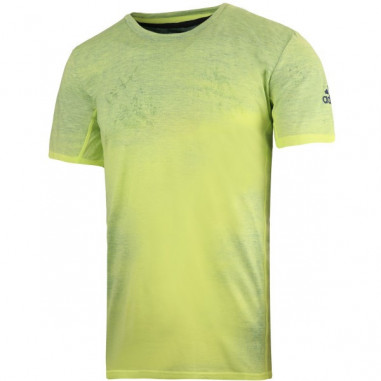 T-Shirt ADIDAS Homme ML Printed Tee Jaune PE 2018