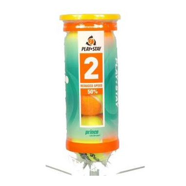 Tube de 3 balles Mini-Tennis PRINCE Mini Orange