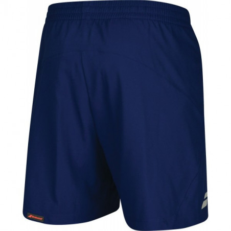 Short BABOLAT Homme Core Short 8 Men  Bleu PE 2018