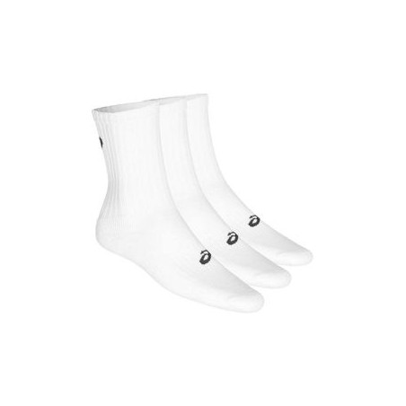 Chaussettes ASICS 3 PPK CREW SOCK Blanche PE 2018