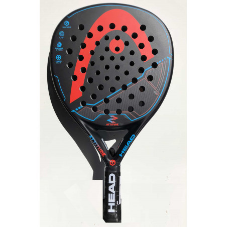 Raquette Padel HEAD Graphene Attitude Noir / Rouge / Bleu PE 2018