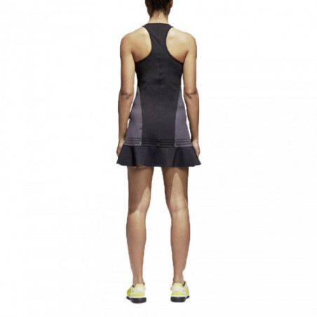 Robe ADIDAS Femme Stella MCCARTNEY Roland Garros Noir PE 2018