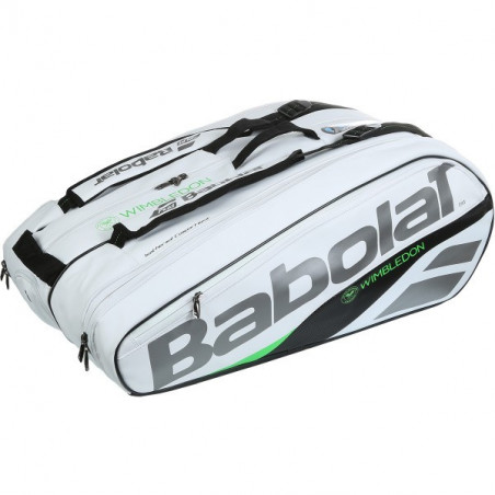Thermo-Bag BABOLAT Pure Wimbledon RHx12 Blanc / Vert PE 2018