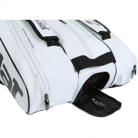 Thermo-Bag BABOLAT Pure Wimbledon RHx12 Blanc / Vert PE 2018