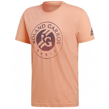 T-Shirt ADIDAS Homme RG Roland Garros Corail PE...