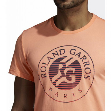 T-Shirt ADIDAS Homme RG Roland Garros Corail PE...