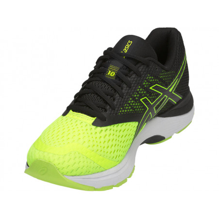 Chaussures Running ASICS Hommes GEL-PULSE 10 Jaune / Noire AH 2018