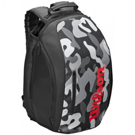Sac à dos WILSON Backpack Camo Noir / Rouge AH 2018