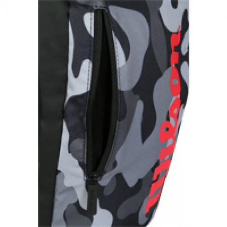 Sac à dos WILSON Backpack Camo Noir / Rouge AH 2018